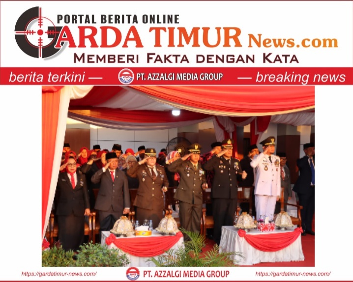 Kapolres Gowa Hadiri Upacara Penurunan Bendera Dalam Rangka Hut